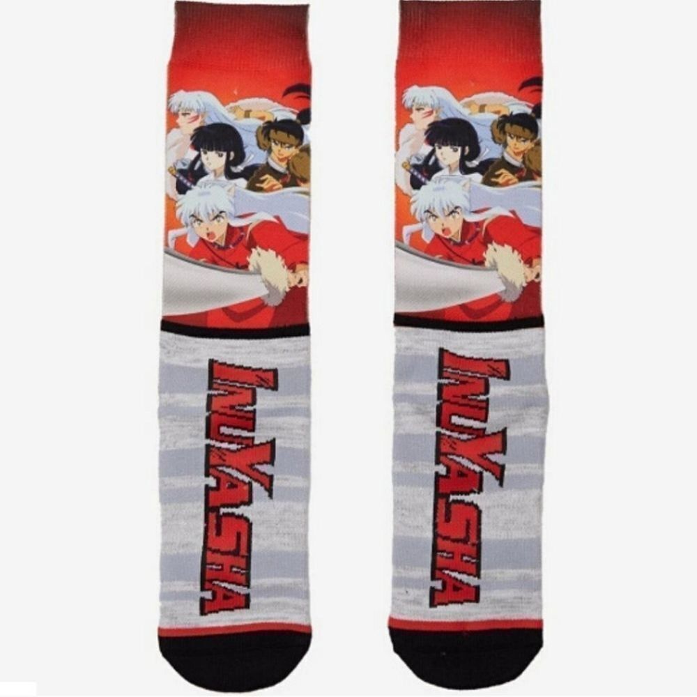 InuYasha Group Crew Socks - Picture 2 of 3